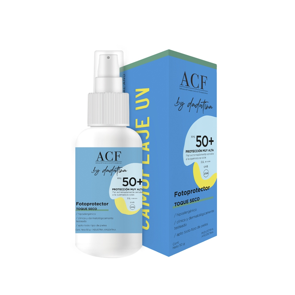 M21152 FOTOPROTECTOR CAMUFLAJE UV.SPF 50 TOQUE SECO ACF